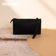 Wrangler Sherpa Aztec Canvas Clutch