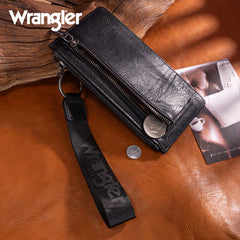 Wrangler Floral Tooled Card Wallet