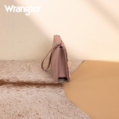 Wrangler Sherpa Aztec Canvas Clutch