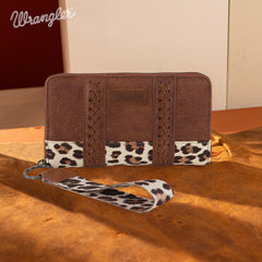 Wrangler Concealed Carry Leopard/Crocodile/Cow Pattern Tote/Crossbody Bag