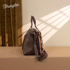 Wrangler Aztec Knitted Duffle Bag