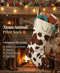 Animal Print Xmas Stocking Mystery Bag - 🔥Limited Edition🔥