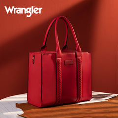 Wrangler Tote Bag for Women Zipper Shoulder Handbag - Cowgirl Wear