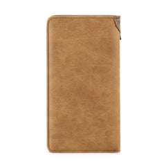 Embossed Floral  Men's Bifold Long PU Leather Wallet - Cowgirl Wear
