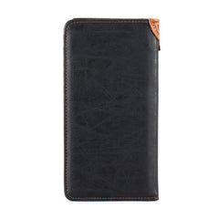 Embossed Floral  Men's Bifold Long PU Leather Wallet - Cowgirl Wear