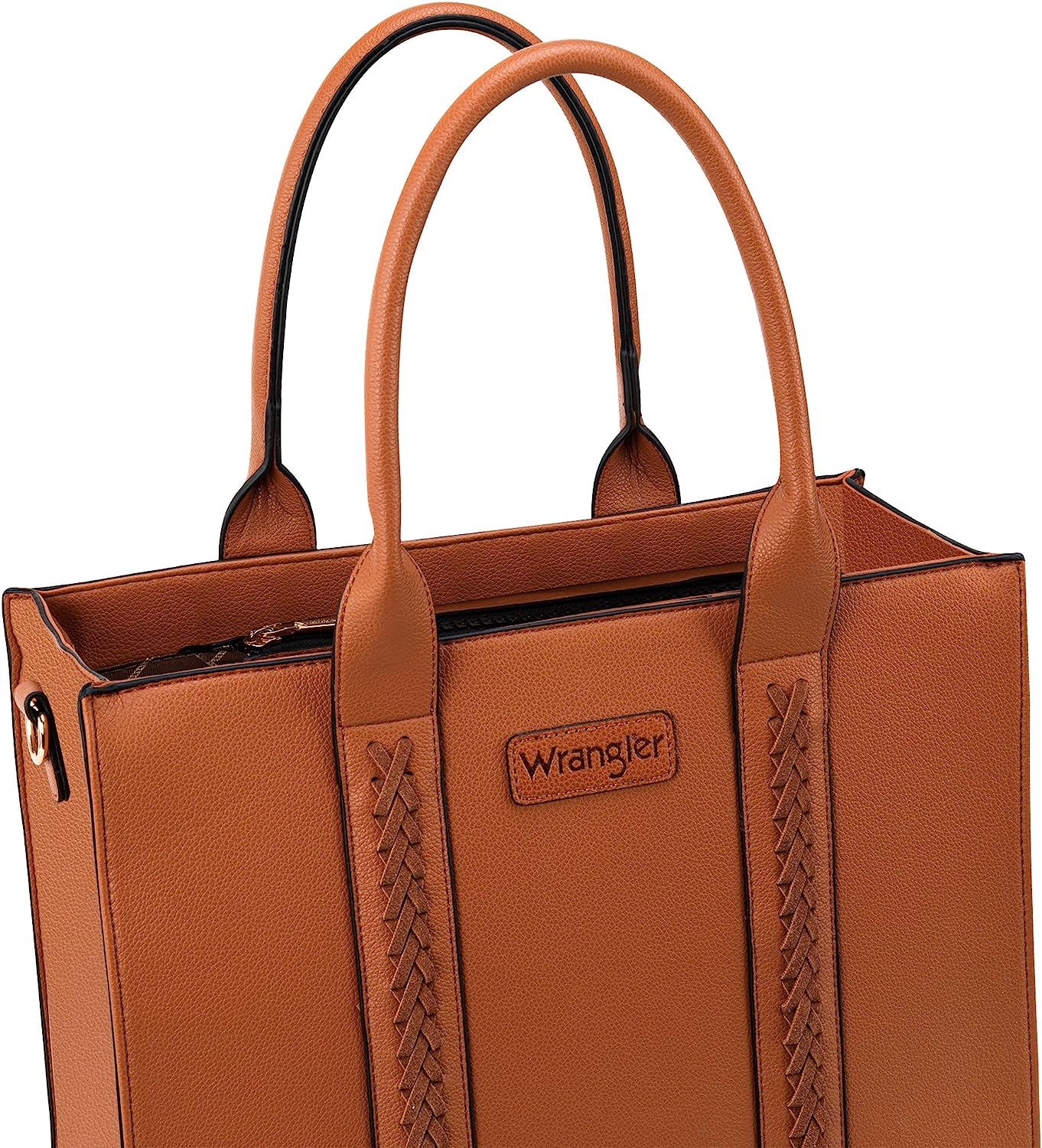 Wrangler Tote Bag for Women Zipper Shoulder Handbag - Cowgirl Wear