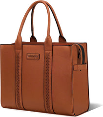 Wrangler Tote Bag for Women Zipper Shoulder Handbag - Cowgirl Wear