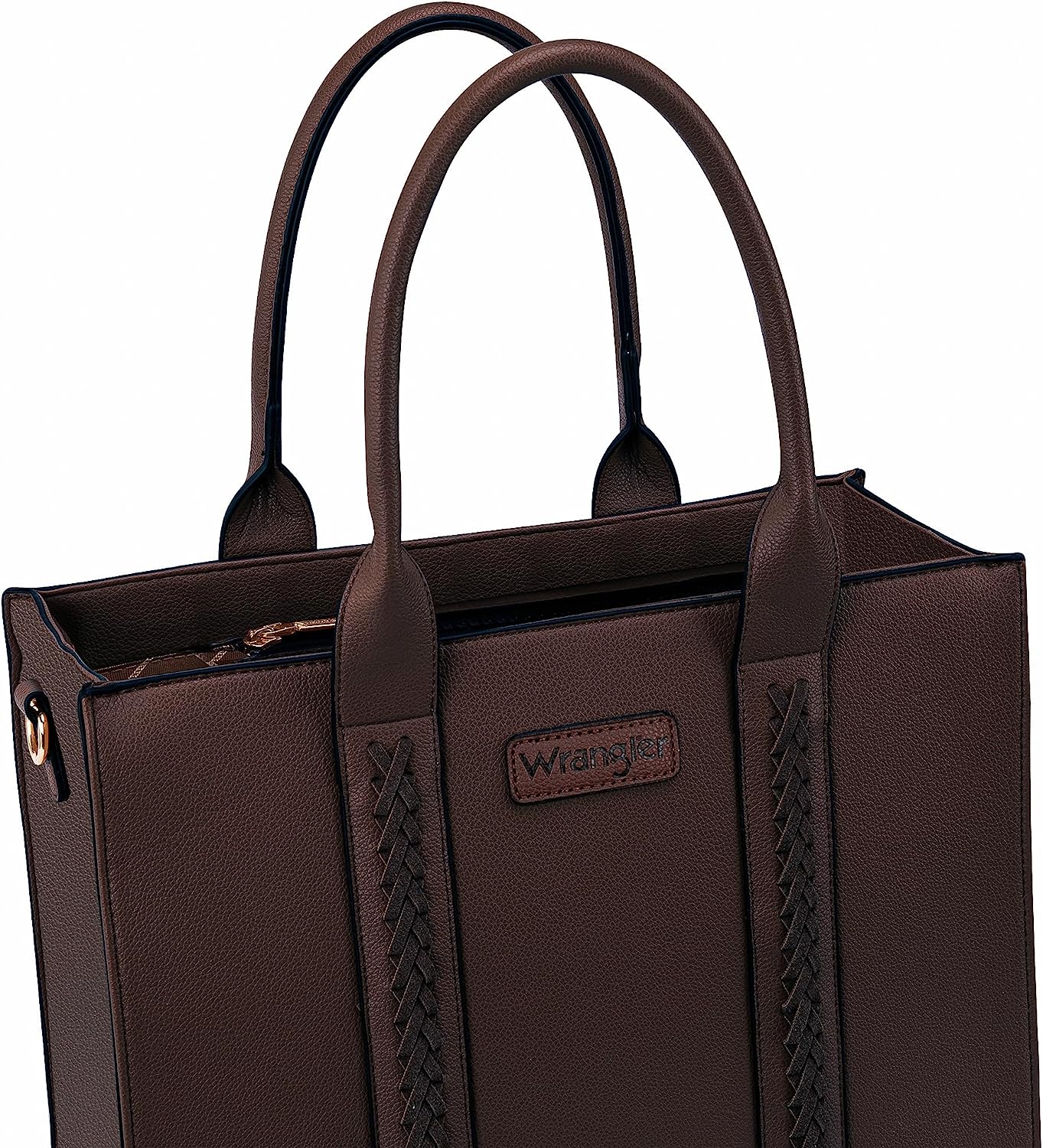 Wrangler Tote Bag for Women Zipper Shoulder Handbag - Cowgirl Wear