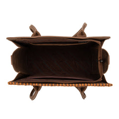 Montana West Floral Tooled Tote Bag