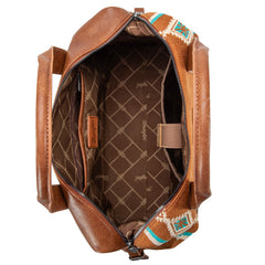 Wrangler Aztec Knitted Duffle Bag