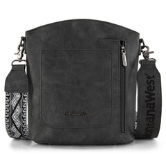Montana West Double Compartments Crossbody Purse