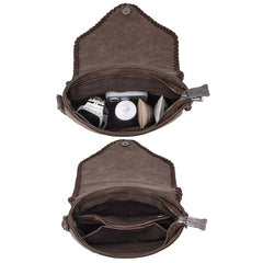 Trinity Ranch Fringe Hair-On Cowhide Crossbody