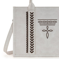 Montana West Whipstitch Concealed Carry Tote With Matching Bi-Fold Wallet