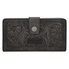 Wrangler Floral Tooled Bifold Wallet