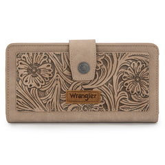 Wrangler Floral Tooled Bifold Wallet