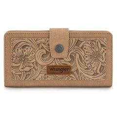 Wrangler Floral Tooled Bifold Wallet