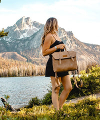 Wrangler Vintage Tote Convertible Backpack/Crossbody Bag