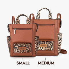 Wrangler Multi-function Leather Backpack