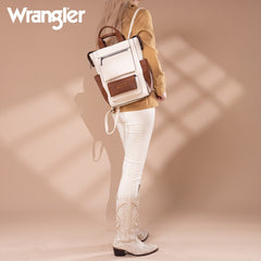 Wrangler Multi-function Leather Backpack