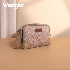 Wrangler Vintage Floral Printed Small Crossbody Bag