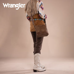 Wrangler Aztec Print Crossbody Bag