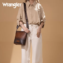 Wrangler Aztec Print Crossbody Bag