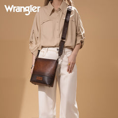 Wrangler Aztec Print Crossbody Bag