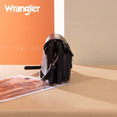 Wrangler Retro Saddle Buckle Crossbody Purse