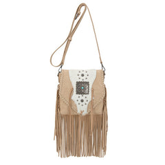 Trinity Ranch Fringe Hair-On Cowhide Crossbody