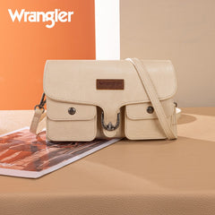 Wrangler Retro Saddle Buckle Crossbody Purse