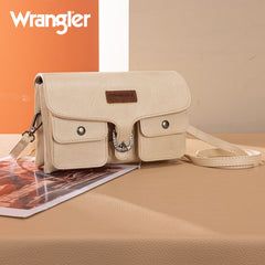 Wrangler Retro Saddle Buckle Crossbody Purse