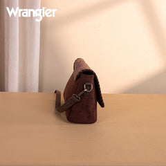 Wrangler Vintage Floral Printed Crossbody Bag with Small Pouch