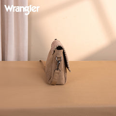 Wrangler Vintage Floral Printed Crossbody Bag with Small Pouch