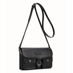 Wrangler Retro Saddle Buckle Crossbody Purse