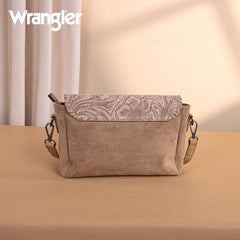 Wrangler Vintage Floral Printed Crossbody Bag with Small Pouch