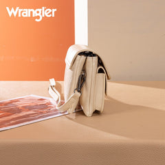 Wrangler Retro Saddle Buckle Crossbody Purse