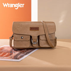 Wrangler Retro Saddle Buckle Crossbody Purse