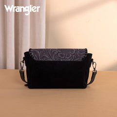 Wrangler Vintage Floral Printed Crossbody Bag with Small Pouch