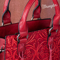 Wrangler Embossed Top Handle Crossbody