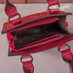 Wrangler Embossed Top Handle Crossbody