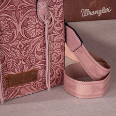 Wrangler Embossed Top Handle Crossbody
