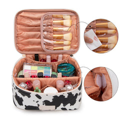 Wrangler Leopard PU Makeup Bag