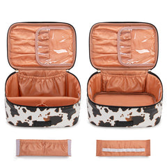 Wrangler Leopard PU Makeup Bag