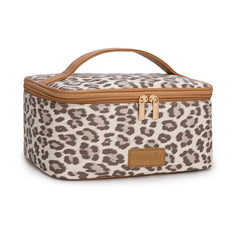 Wrangler Leopard PU Makeup Bag