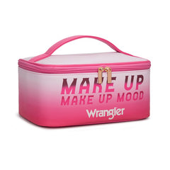 Wrangler Leopard PU Makeup Bag
