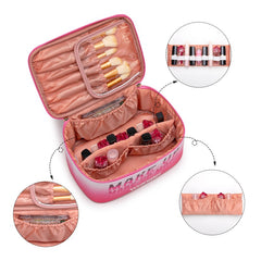 Wrangler Leopard PU Makeup Bag