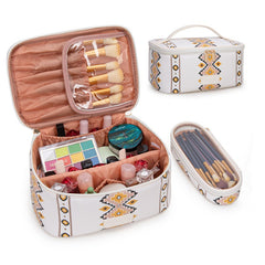 Wrangler Leopard PU Makeup Bag