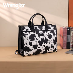 Wrangler Multi-Pocket Western Work Laptop Tote Bag