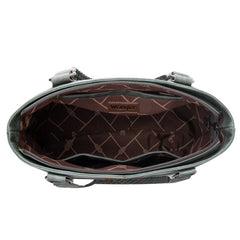 Wrangler Braided Detail Multi Pockets Concealed Carry Tote