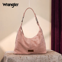 Wrangler Floral Tooled Hobo Bag with Pouch
